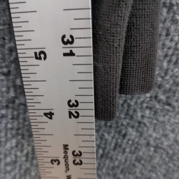 Adidas Men's Jogger Sweatpants Black Medium Drawstring Waist Side Striped #6 - Picture 16 of 16